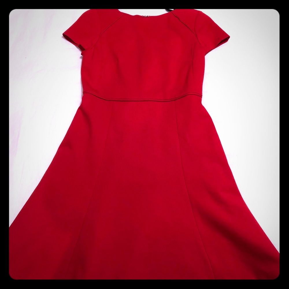 Jcrew red dress